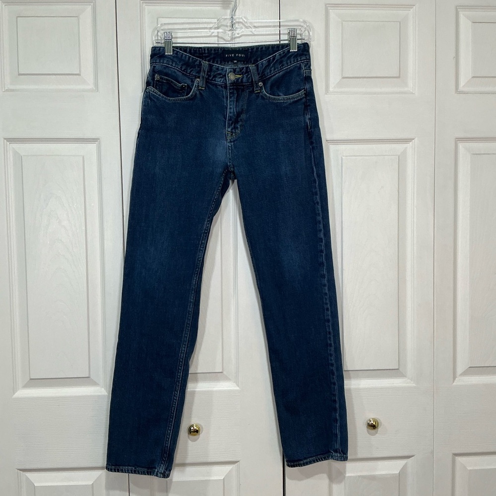 🩷 Four Five Straight Blue Denim Jeans - 30